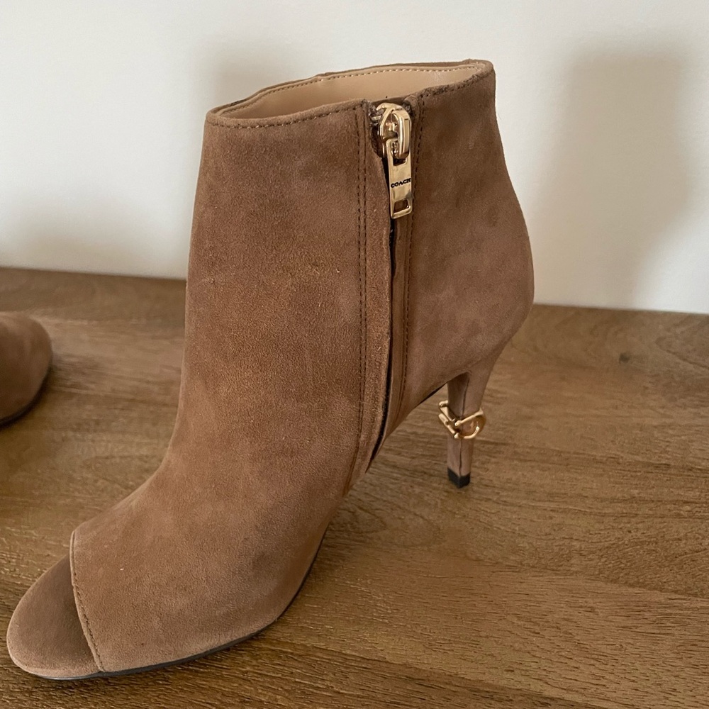 Coach Peep-Toe Remi Booties - Picture 3 of 7